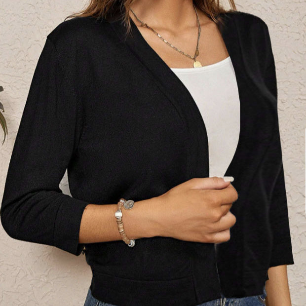 Elegant Versatile Knitted Cardigan Jacket