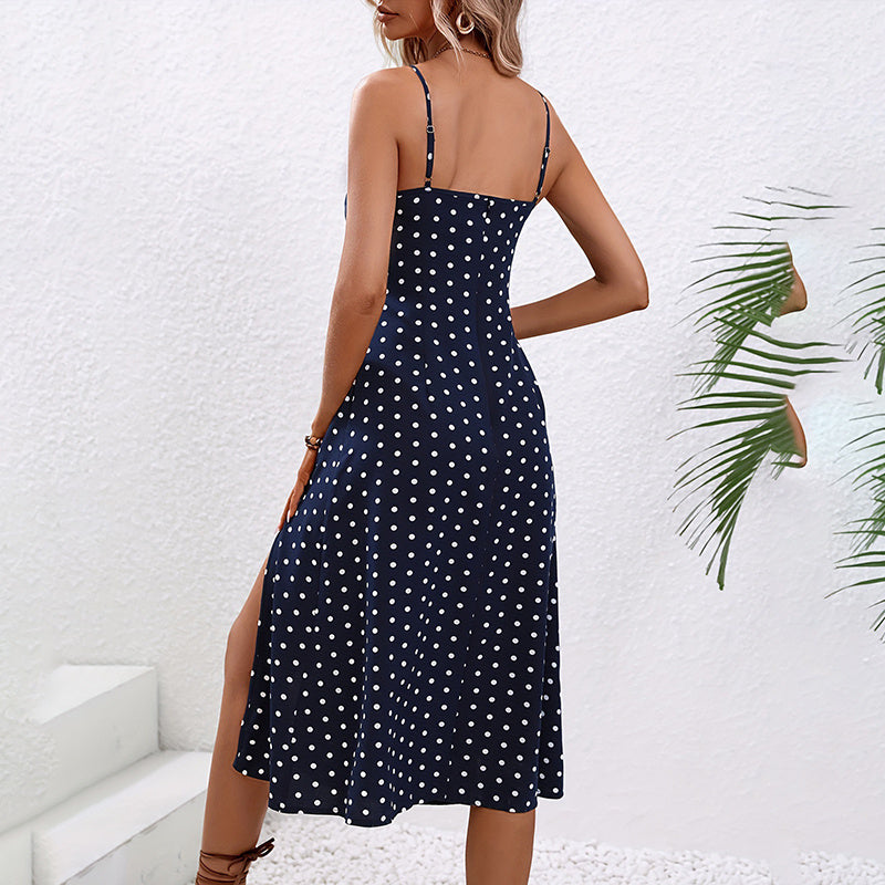 Endless Summer Polka Dot Sundress – Boho Chic