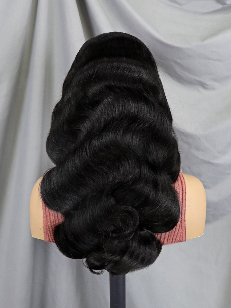 Luxury 6x4 Virgin Human Hair Lace Front Wig – 100% Raw Human Hair
