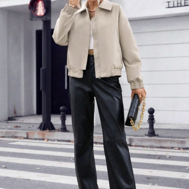 Chill Vibes Lapel Jacket – Lightweight & Casual Fit