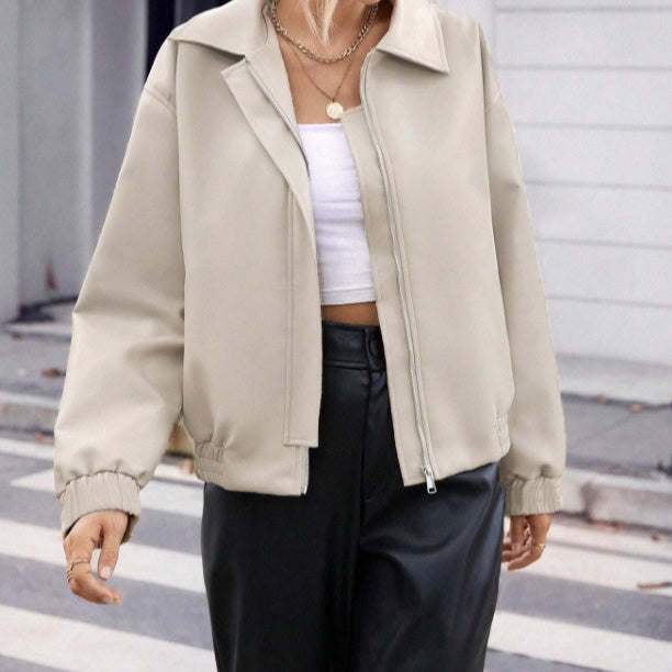 Chill Vibes Lapel Jacket – Lightweight & Casual Fit