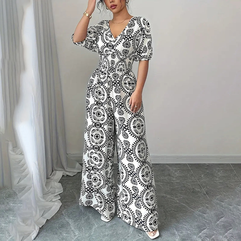 Garden Stroll Wide-Leg Jumpsuit