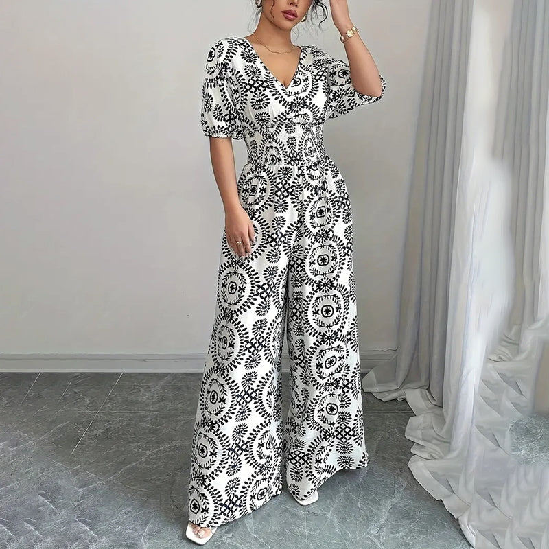 Garden Stroll Wide-Leg Jumpsuit