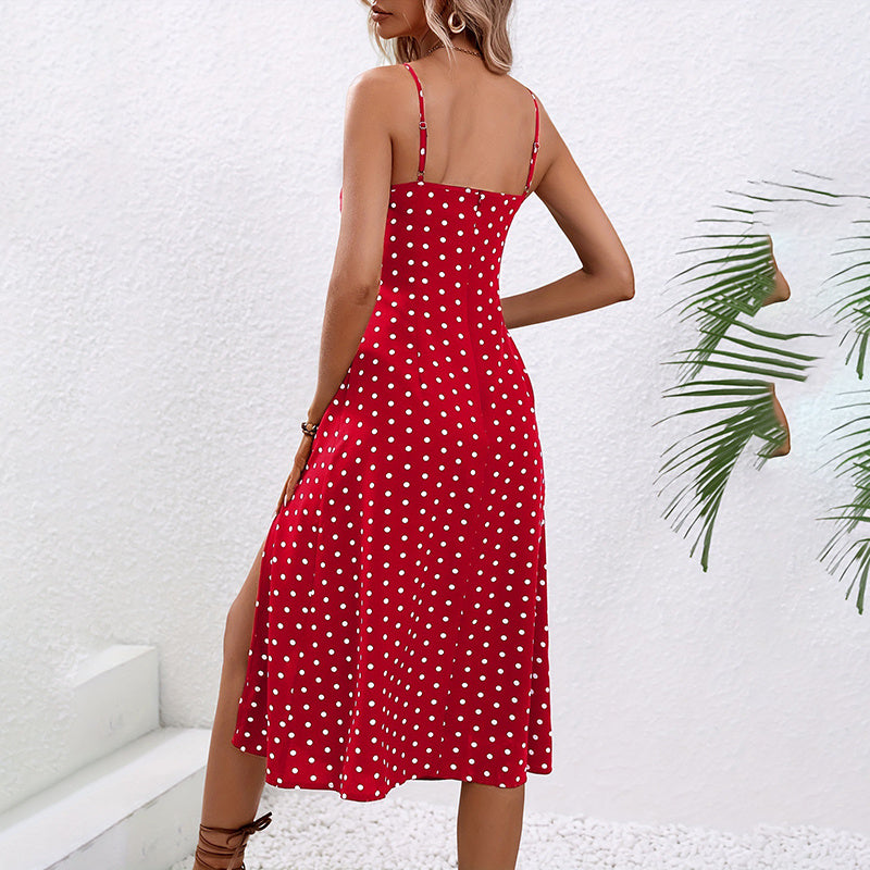 Endless Summer Polka Dot Sundress – Boho Chic